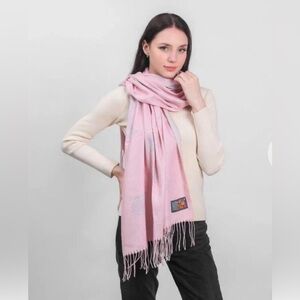 Celtic Ore Celtic Tree Two Tone Scarf Pink NWT